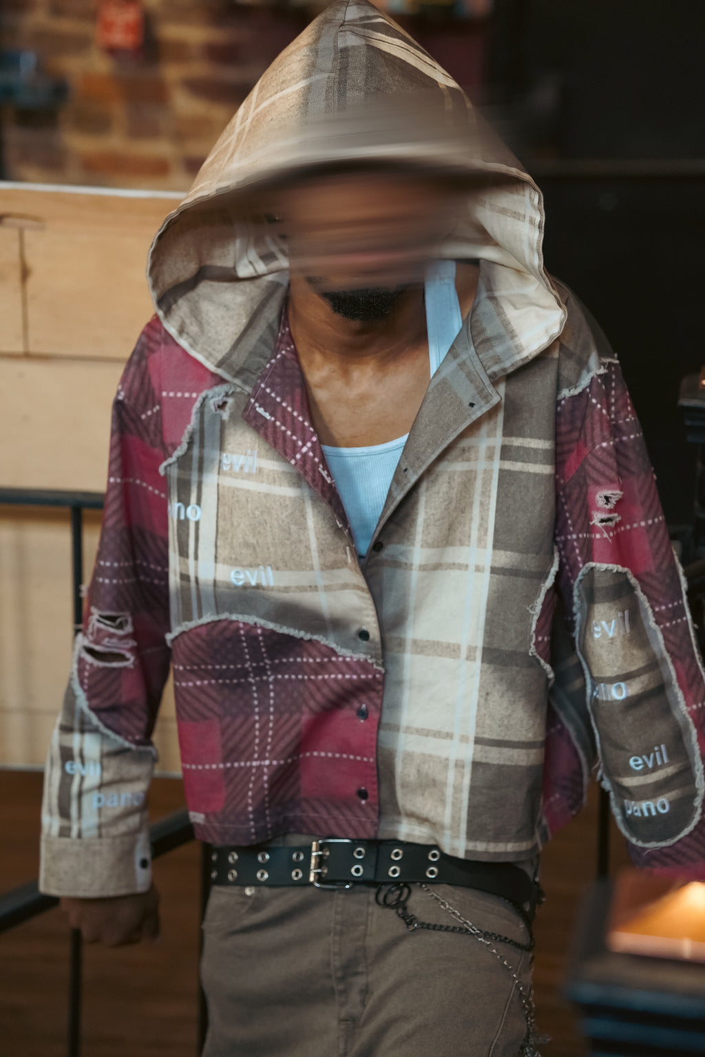 Destroyed Flannel/Hoodie